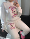 Printed new sports casual suit
