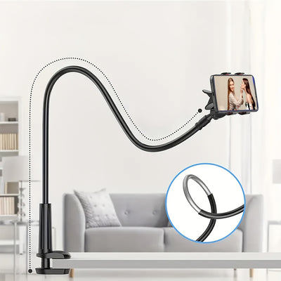 360 Degree Rotating Tablet Phone Holder Spiral Base Lazy
